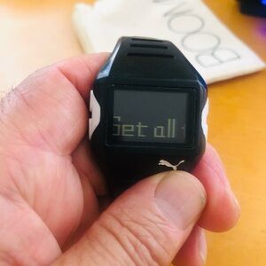 Puma Black and White Digital Smartwatch